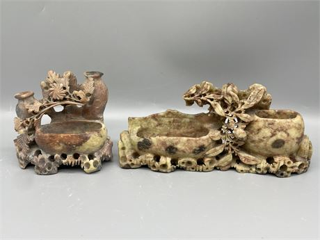Chinese Soapstone Carvings Lot 13
