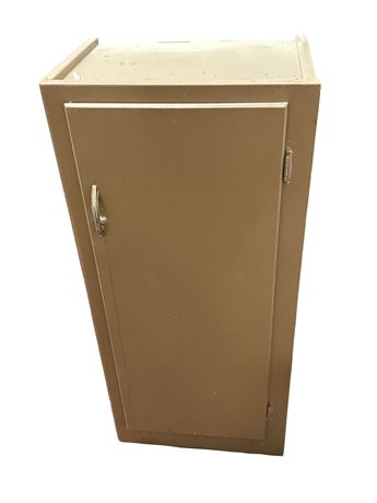 Vintage Wood Storage Cabinet