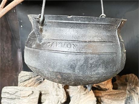Antique Carron Cauldron