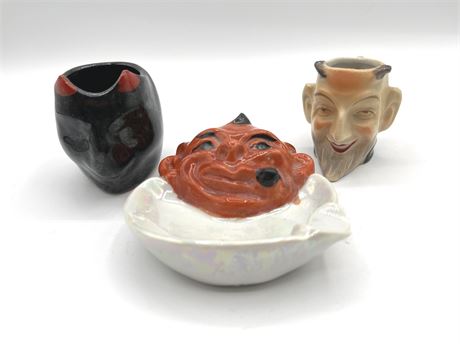 Vintage Devil Porcelain Collectibles