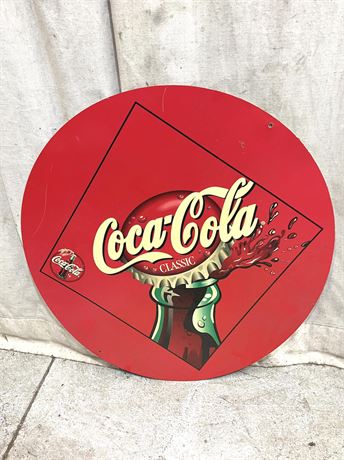 23" Coca Cola Display Sign