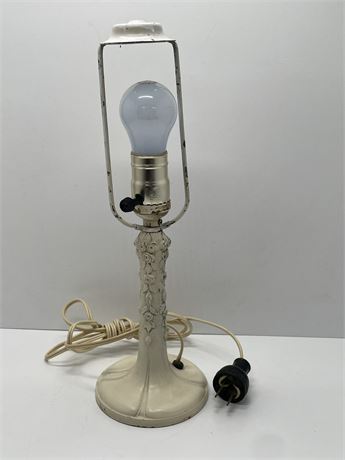 Cast Metal Table Lamp