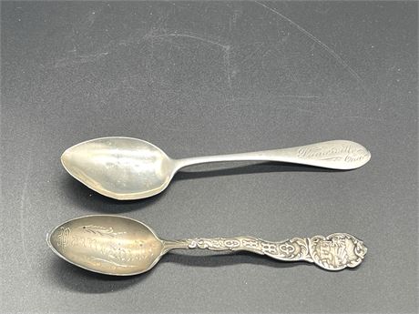 Two (2) Sterling Silver Spoons