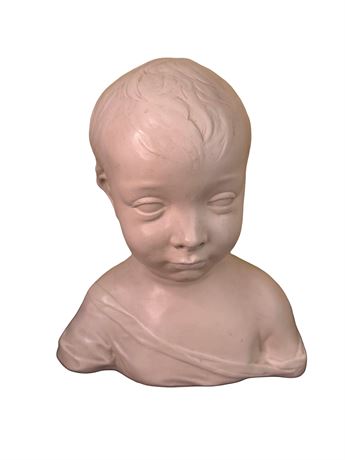 Desiderio Da Settignano Little Boy Head Bust Statue Reproduction