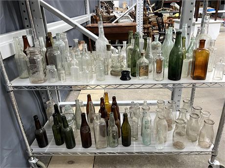 Glass Bottle Collection Lot 4