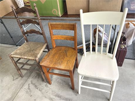 Antique/Vintage Wood Chairs