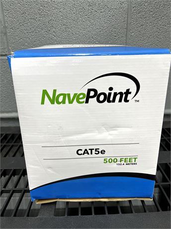 NavePoint CAT5e 500 ft. Cable