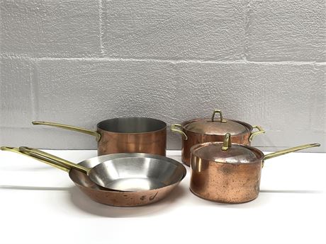 Copper Pots & Pans