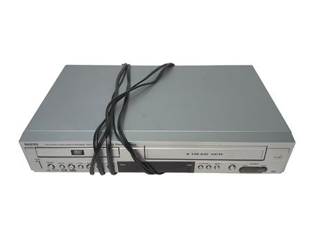 Sanyo DVD player with Built-in 4-HEAD Hi-Fi VCR Recorder
