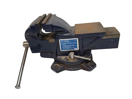 Central Forge 4-inch Swivel Vise
