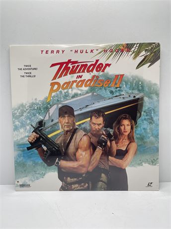 SEALED Thunder in Paradise II Laser Disc