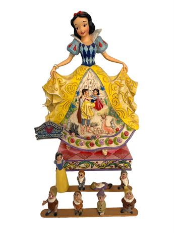 Jim Shore Disney Traditions Snow White Deluxe Figurine