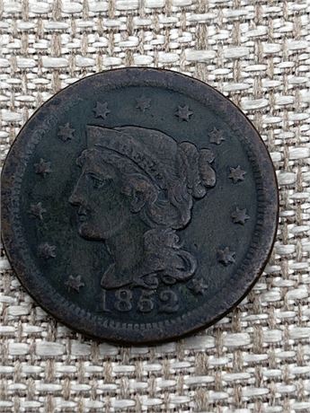 1852 Braided Large Cent