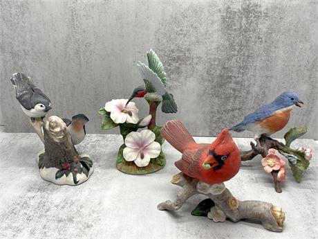 Avon Porcelain Birds