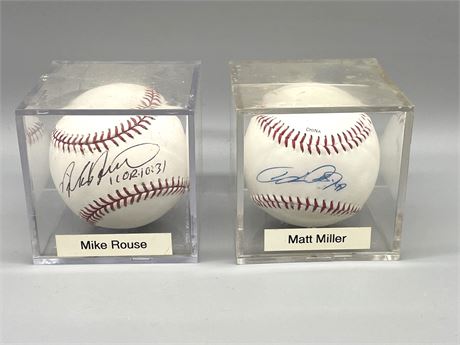 Autograph & Collector's Baseballs Lot 9
