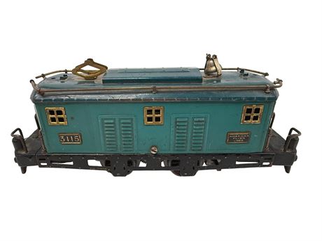 American Flyer 3115 Prewar 0-Gauge President Blue Locomotive