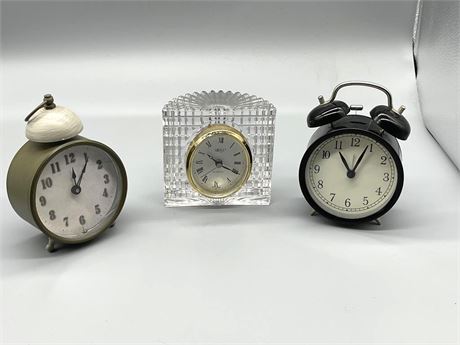 Mikasa and IKEA Clocks