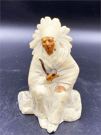 Cast Native American Figure