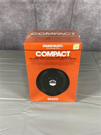 NEW Sparkomatic Compact Coaxial Door Mount Speaker Set