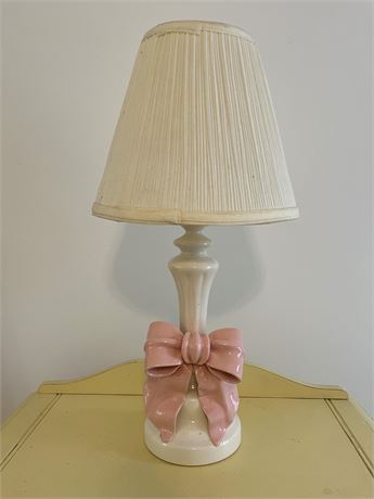 Ceramic Bow Table Lamp