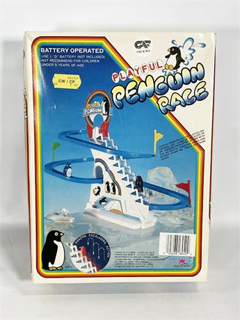 Playful Penguin Race