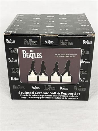 The Beatles Sculpted Salt & Pepper Set