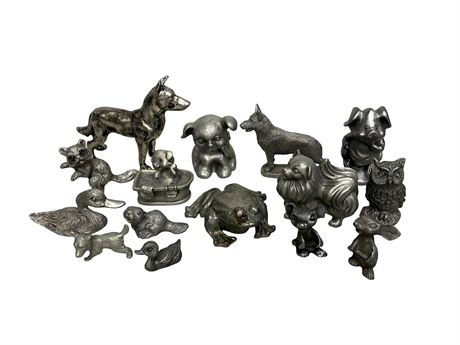 Pewter Figurines Lot 2