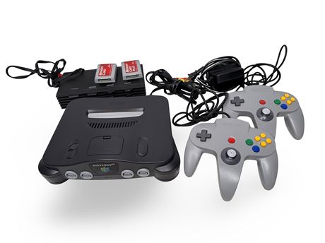 Nintendo 64 Console with Pelican System Selector