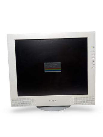 Sony 18" Multiscan LCD Computer Monitor
