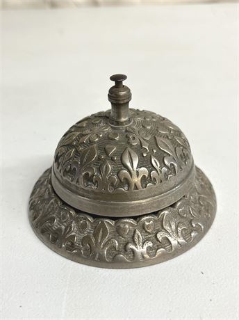 Antique Victorian Hotel Front Desk Bell