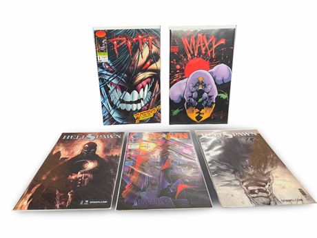 Spawn, Pitt, Max Comic Books