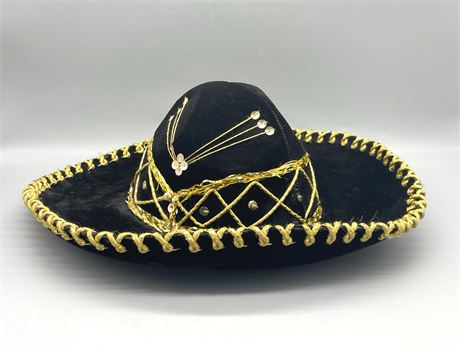 Black Velvet Sombrero