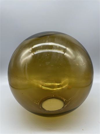 Amber Globe Light