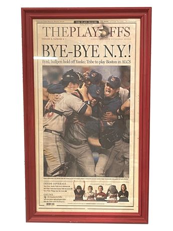 2007 ALDS Victory Front Page