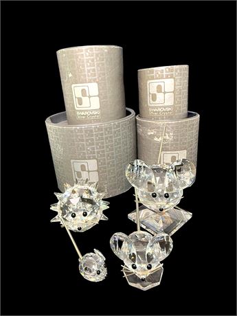 Swarovski Crystal Mice