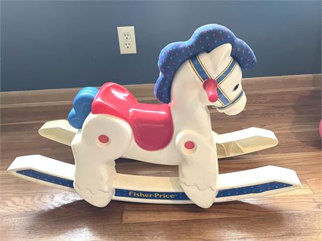 Vintage 1988 Fisher Price Rocking Pony