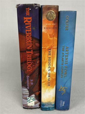 Three (3) Fantasy Books - Hardback