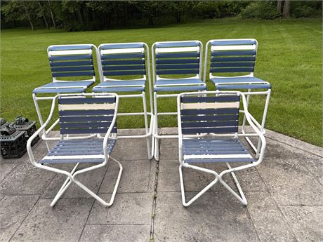Midcentury Aluminum Patio Chairs