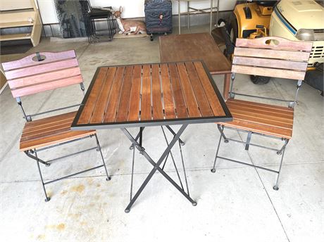 Patio Bistro Table and Chairs