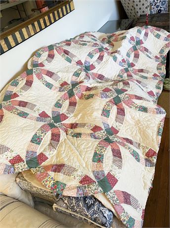 Hand Stitched Quilt Lot 1