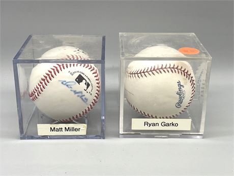 Autograph & Collector's Baseballs Lot 3