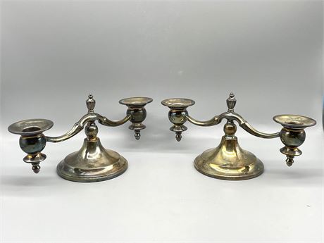 Two (2) Candelabras