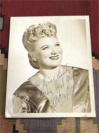 c. 1930s Marjorie Lawrence Signed Photo