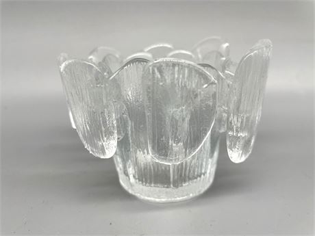 Viking Glass Toothpick Holder Lot 2