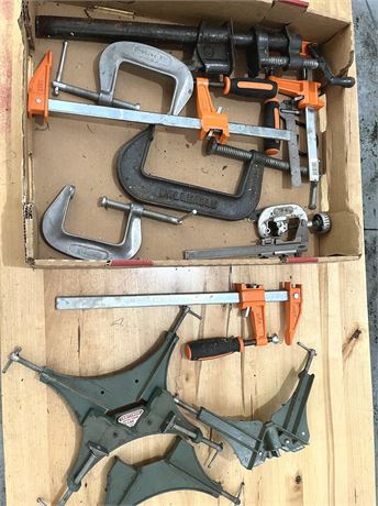 Large Clamp Assortment Lot