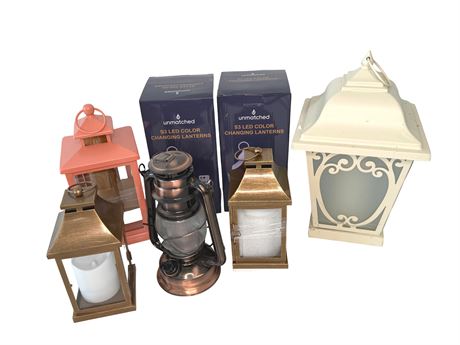Metal Light-up Lanterns