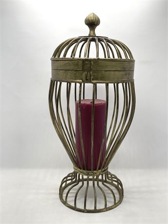 Cage Style Candleholder