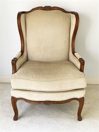 Hickory Chair Co. Louis XV Wing Chair