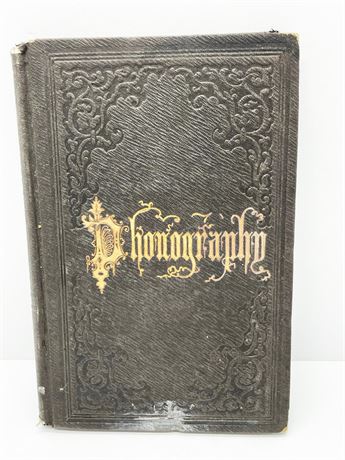1856 "Manual Phonography" Benn Pitman