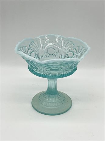 Opalescent Glass Candy Dish